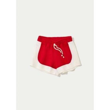 Imagem de Shorts Infantil Menina Moletom Runner-Feminino
