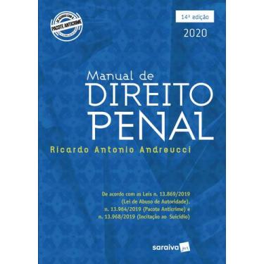 Imagem de Livro - Manual de Direito Penal- 14ª Edição de 2020