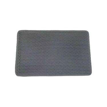 Imagem de Tapete Higiênico EVA Coletor de Areia Para Gato Lavável Dupla Camada(Cinza,45 * 60cm)