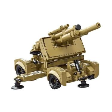 Imagem de Blocos De Montagem De Modelo De Tanque Militar Da Segunda Guerra Mundi