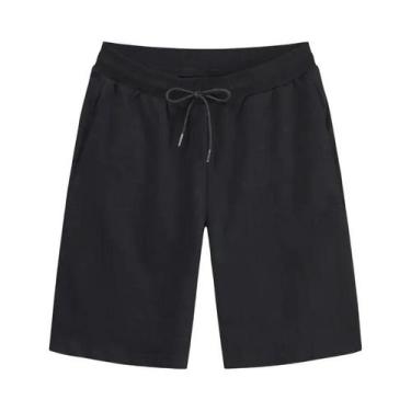 Imagem de Calças Jogger Masculinas De Verão Com Cordão Elástico, Shorts Esportiv