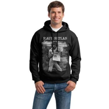 Imagem de Moletom Preto Banda Raul Seixas C/Capuz Rock Bomber, G