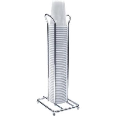 Imagem de Suporte Copo Porta Copos Descartáveis Bancada 50ml 80ml Café - MS Aram