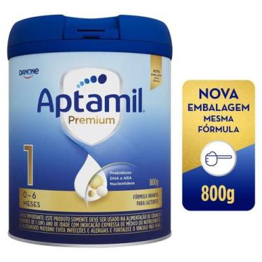 Imagem de Aptamil Premium 1 Fórmula infantil em pó 800g Danone de 0 a 6 meses