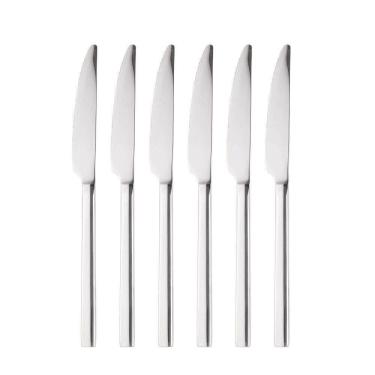 Imagem de Conjunto 6 Facas Para Churrasco De Aço Inox Viena Wolff