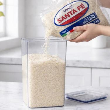 Imagem de Pote Hermético Gigante 6.215ml Lumini Cabe o Arroz Inteiro - Paramount