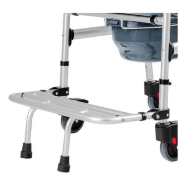 Imagem de Apoio De Pes Cadeira De Banho 150kg Hidrolight Sc102f, Cinza