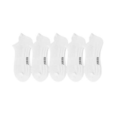 Imagem de Meias Esportivas De Algodão Masculinas 5 Pares Respiráveis Absorventes
