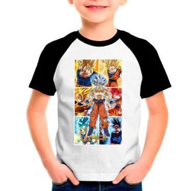 Imagem de Camiseta Desenho DRAGON BALL Z Moda Infantil Roupa Criança 02 - DESIGN