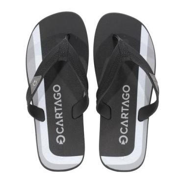 Imagem de Chinelo Masculino Cartago 12432 Atlanta II Preto, Pt, Preto, Preto, Ci