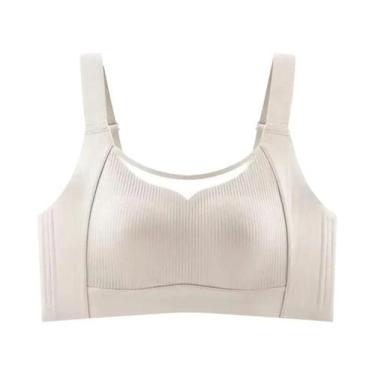 Imagem de Sutiã Sem Fio Ajustável De Tamanho Grande, Respirável, Para Conforto E