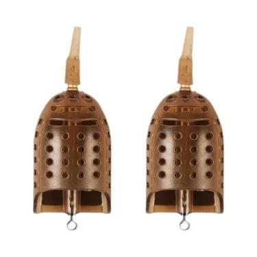 Imagem de Cesto De Iscas Ponderadas Para Pesca: Alimentador Versátil Para Pesca 