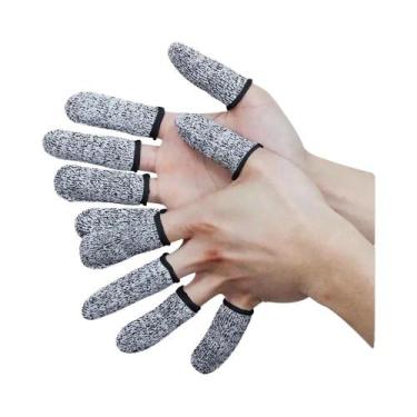 Imagem de Luvas Flexíveis Anticorte Nível 5 Para Pontas Dos Dedos, Protetores De