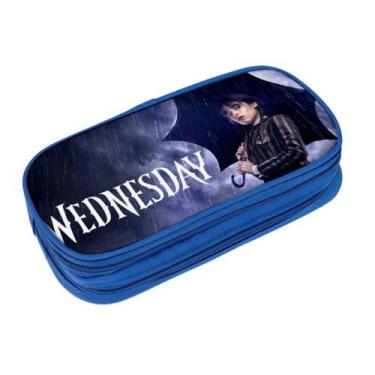 Imagem de Bolsa de lápis Wednesday Anime de poliéster impermeável de grande - Yi