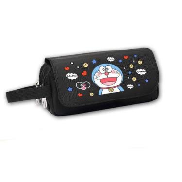 Imagem de Bolsa de lápis Doraemons Anime Pencil Box poliéster impermeável - yiwe