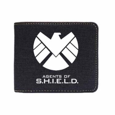 Imagem de Wallet Shields Anime Characters Slim Bifold em couro PU - yiweisai