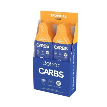Imagem de Carbs Gel sabor Tropical com Cafeína (10un x 30g)-Unissex