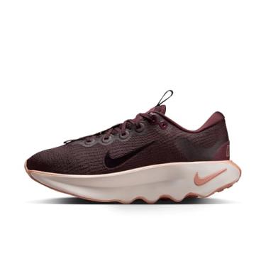 Imagem de Nike Motiva Tênis de caminhada feminino (Borgonha/Sépia Vermelha/Vermelho/Borgonha), Burgundy Crush/Burgundy Crush/Red Sepia/Silt Red/Metallic Rose Gold/Rose Gold, 40