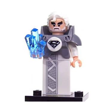 Imagem de Boneco Super Herois Vilões Quadrinhos Hq Bloco De Montar