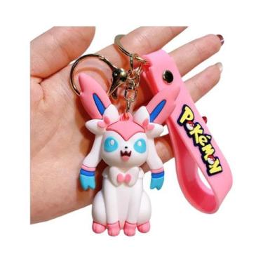 Imagem de Chaveiro De Silicone Pokémon Para Crianças: Pikachu, Charmander, Squir