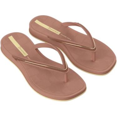 Imagem de Chinelo Ipanema Glow Ad, Rosa, Dourado, Amarelo, 37
