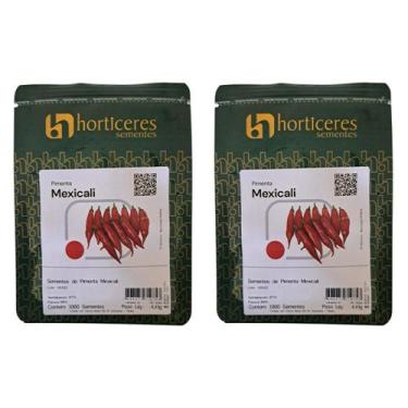 Imagem de 2 Sachês Pimenta Mexicali Dedo de Moça Horta e Vasos Horticeres - Hort
