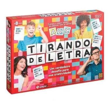 Imagem de Jogo de Tabuleiro Tirando de Letra 3447 - Grow