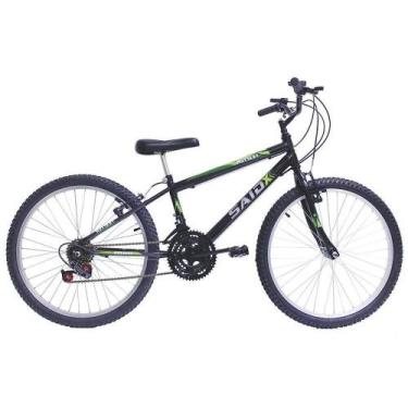 Imagem de Bicicleta Aro 24 Masculina 18v Muttant Saidx, Preto