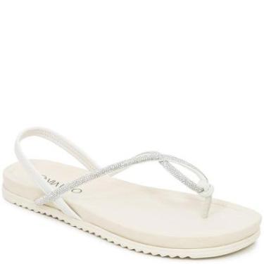 Imagem de Sandália Papete De Dedo Brilho Slingback Via Uno 847035-Feminino