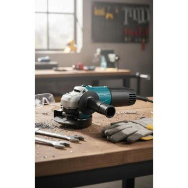 Imagem de Mini Esmerilhadeira 600W Turquesa - Corte e Desbaste Preciso - Congrat