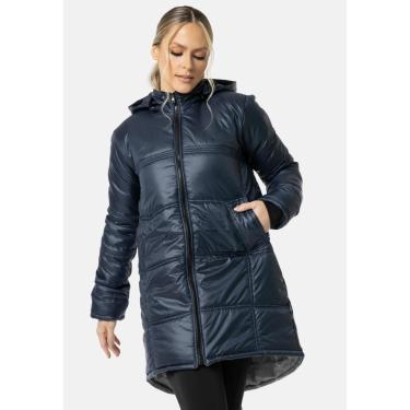 Imagem de Jaqueta Feminina Casaco Impermeável Acolchoada Térmica Frio Neve-Feminino