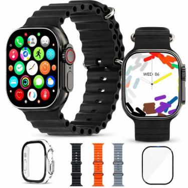 Imagem de Smartwatch Ultra 9 Microwear Original 49 mm  GPS, Chamadas, NFC, Carre