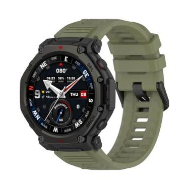 Imagem de Pulseira Esportiva De Silicone De 48mm Para Huami Amazfit T-rex 3 Pro,