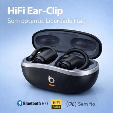 Imagem de Fone De Ouvido Earclip, Não Cai da Orelha, Hifi Bluetooth Tws V6.0 Rec