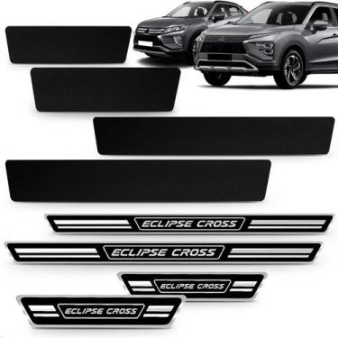 Imagem de Soleira Adesiva Elegance Eclipse Cross 2020 2021 2022 2023 2024 4 Port