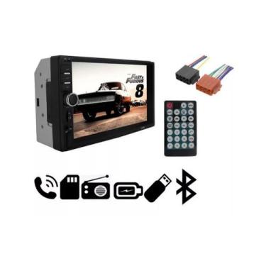 Imagem de Mp5 Multimidia Moldura 2 Din Punto 2015 2016 2017 + Camera - e-tech ou