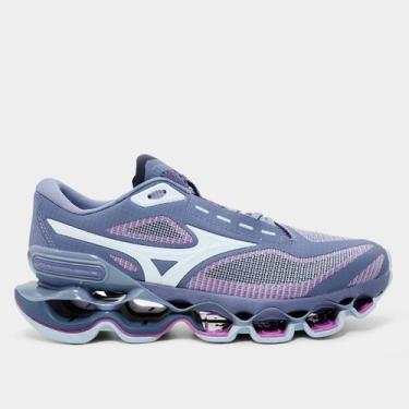 Imagem de Tênis Mizuno Wave Prophecy 15, Grafite, Lilás, 40