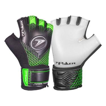 Imagem de Luva de Goleiro Poker Futsal Focus Training Unissex, 8/p, Sortida