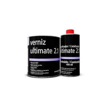 Imagem de Verniz Ultimate 2.1 900ml + Catalisador 450ml Maxi Rubber