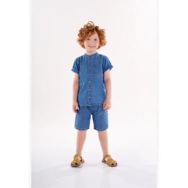 Imagem de Bermuda Jeans Infantil para Menino Up Baby, 2