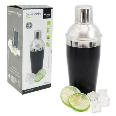Imagem de Coqueteleira Luxo em Aço Inox Black Noir 750ml - KOPECK