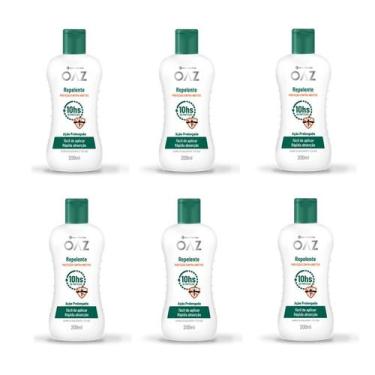 Imagem de Kit 6 Repelente Proteção Contra Insetos 10hs 200ml - OAZ