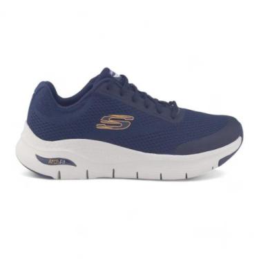 Imagem de Tênis Masculino Skechers ArchFit 232040BR/NVY, 40, Marinho