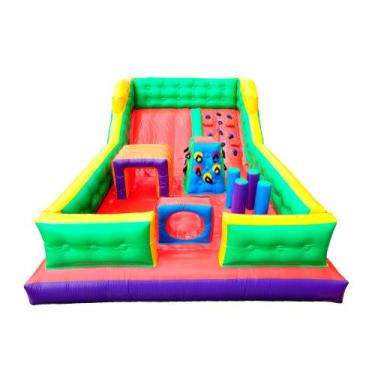 Imagem de MultiPark Brinquedo Inflável Obstáculos e Motor Papibrink