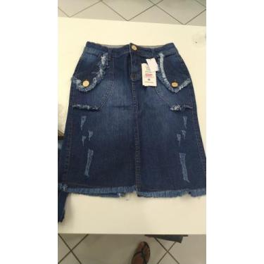 Imagem de Saia jeans, - Flor de Saron, 40