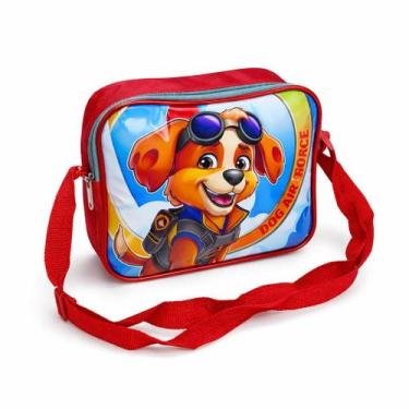 Imagem de Lancheira Térmica Infantil Dog Air Force - Wincy, Vermelho