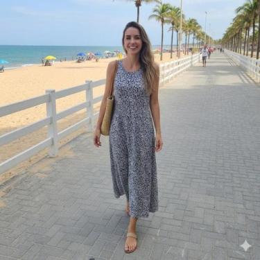 Imagem de Vestido Regata Longuete em Malha de Viscolycra - no-brand, East bay, B