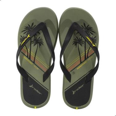 Imagem de Chinelo Rider 11818 R1 Style Verde/Preto, Pv, Verde, Preto, Laranja, 3