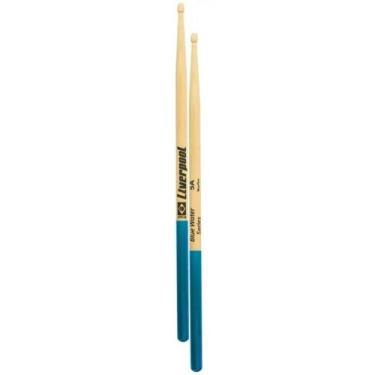 Imagem de Baqueta 5A Marfim Blue Water - Conforto e Precisão - Liverpool - Ideal