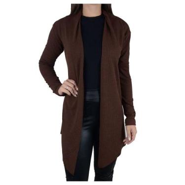 Imagem de Kimono Feminino LZT Ana Ruga Marrom - 2534, Marrom, GG